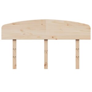 Testiera 140 cm in Legno Massello di Pino