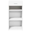 Credenza Bianca 45x42,5x93 cm in Legno Multistrato