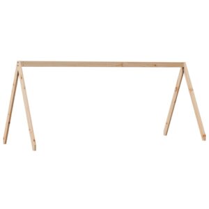 Tetto per Letto Bambini 209x85,5x88 cm Legno Massello di Pino