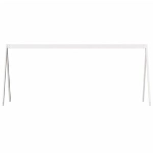 Tetto Letto Bambini Bianco 199x95,5x88 cm Legno Massello Pino
