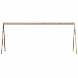 Tetto per Letto Bambini 199x80,5x88 cm Legno Massello di Pino