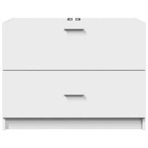 Mobile Lavabo Bianco 78x37x59 cm in Truciolare