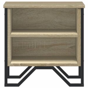 Comodini Rovere Sonoma 2pz 40x30x40 cm in Truciolato