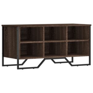 Scarpiera Rovere Marrone 90x38x45,5 cm in Truciolato