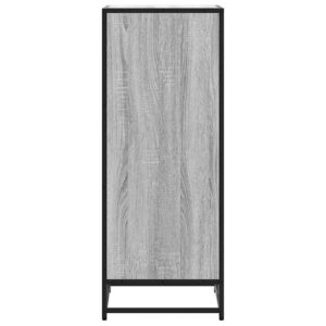 Scarpiera Grigio Sonoma 48x38x97,5 cm in Legno Multistrato
