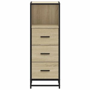 Armadietto Bagno Rovere Sonoma 35x37,5x100 cm Legno Multistrato