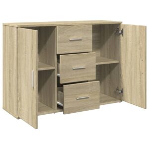 Credenza Rovere Sonoma 90,5x29,5x65 cm in Truciolato