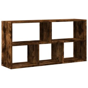 Scaffale a Muro Rovere Fumo 100x25x50 cm in Legno Multistrato