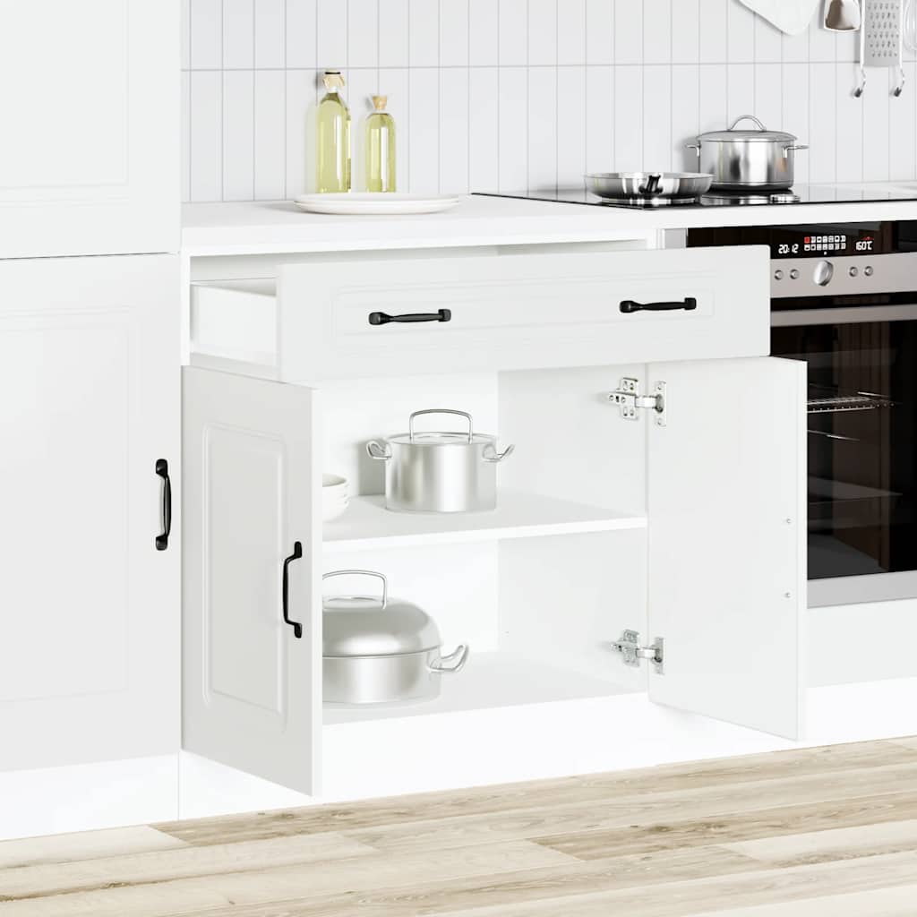 Base da Cucina Kalmar Bianco in Legno Multistrato