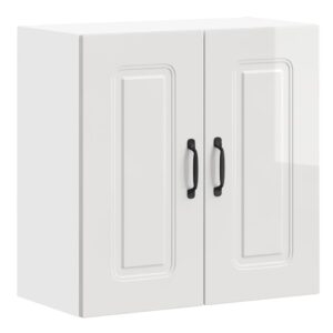 Base da Cucina Kalmar Bianco Lucido in Legno Multistrato