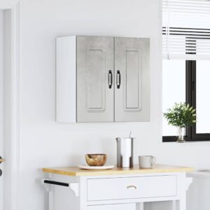 Pensile da Cucina Kalmar Grigio Cemento in Legno Multistrato