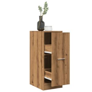 Armadietto da Farmacia Rovere 30x41x77,5 cm in Truciolato