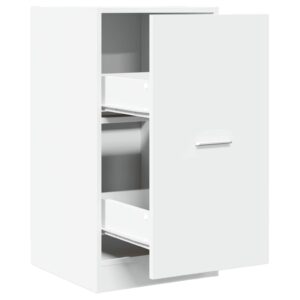 Armadietto da Farmacia Bianco 40x41x77,5 cm in Truciolato