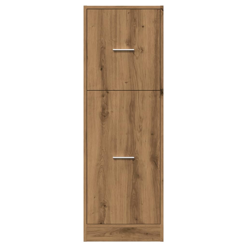 Armadietto da Farmacia Rovere 40x41x118 cm in Truciolato