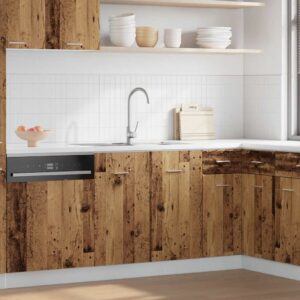 Mobile Sottolavello “Lyon” Legno Antico 80x46x81,5cm