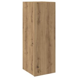 Mobile TV Rovere Artigianale 30,5x30x90 cm in Legno Multistrato