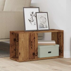 Mobile Porta TV Legno Antico 60x24x32 cm in Truciolato