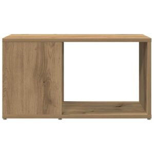 Mobile Porta TV Rovere Artigianale 60x24x32 cm in Truciolato