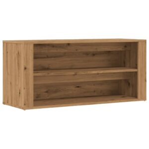 Scarpiera Rovere Artigianale 100x35x45 cm in Truciolato