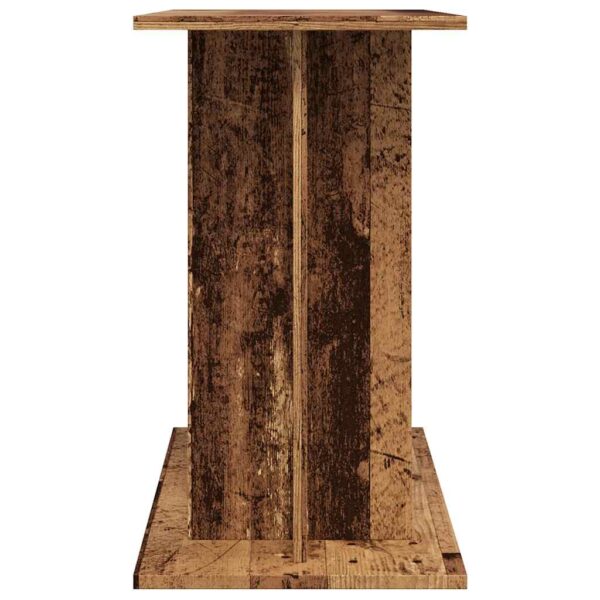 Supporto Acquario 80x35x60 cm in Legno Multistrato Legno Antico