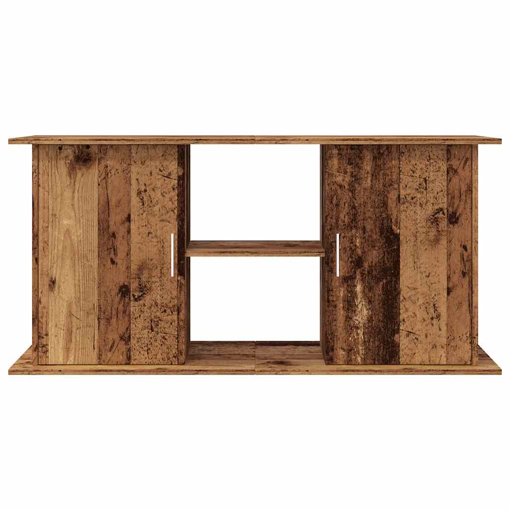 Supporto Acquario 121x41x58cm in Legno Multistrato Legno Antico