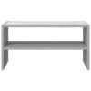 Scarpiera Impilabile Grigio Sonoma 60x30x30,5 cm