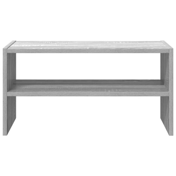 Scarpiera Impilabile Grigio Sonoma 60x30x30,5 cm