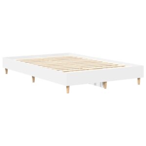Giroletto senza Materasso Bianco 120x200 cm Legno Multistrato