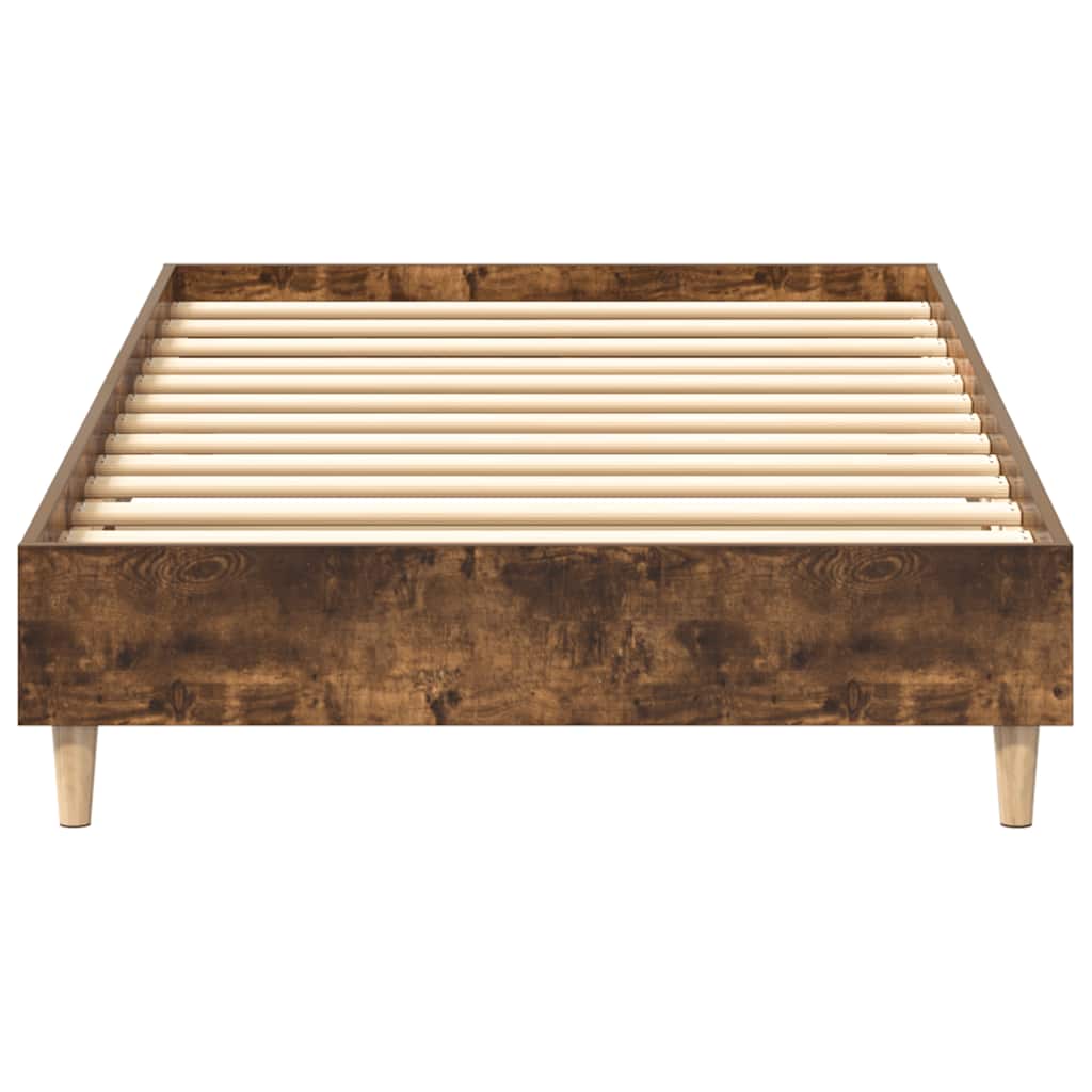Giroletto senza Materasso Rovere Fumo 100x200 cm in Truciolato