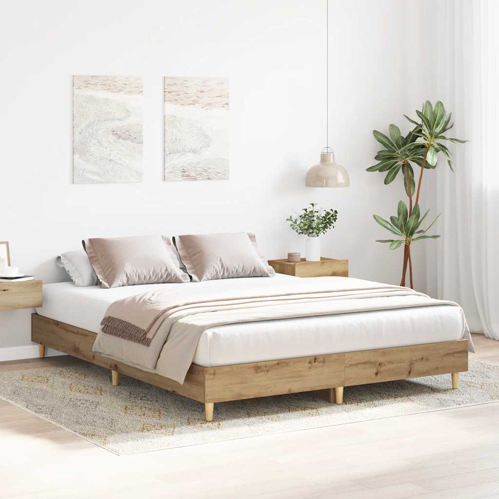 Giroletto senza Materasso Rovere Artigianale 100x200 cm