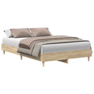 Giroletto senza Materasso Rovere Sonoma 120x190cm in Truciolato