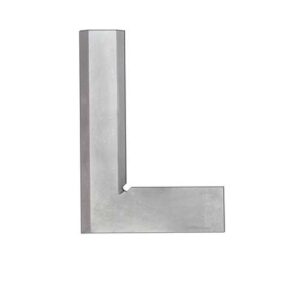 Squadra in acciaio 90° bisellata DIN875/00 lato smussato - SM 40 SQ(10-13)