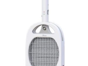 Zanzariera Ardes Excalibur AR6S08 - Insetticida Zanzare con Racchetta Estraibile - Bianco