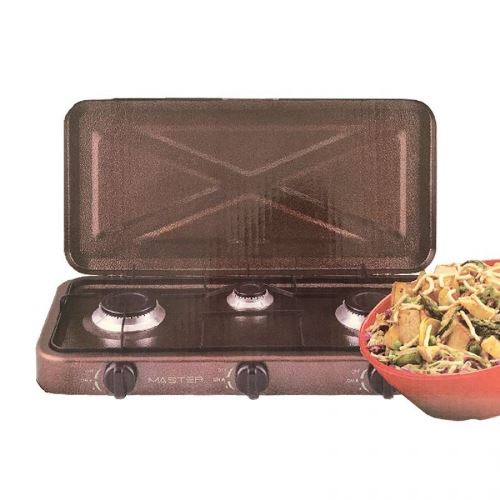 Fornetto a gas GPL MASTER COOK TRAIL - per uso esterno - 3 Fuochi Gpl