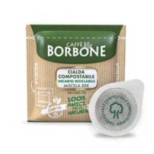 Astuccio Cialde Borbone - 44mm - Miscela Dek - 50pz