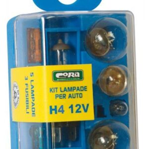 Trousse lampadine 12V H4