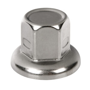 American, Set 40 copribulloni testa piatta in acciaio inox - Ø 32 mm