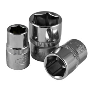 3/8" HEX BUSSOLE DI 10MM, CROMATA