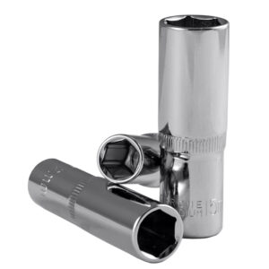 3/8" BUSSOLE 65MM LUNGO DI  11MM, CROMATA