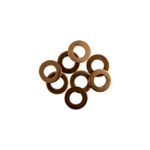 SACCHETO CON 50 RONDELLE DI RAME (13,8 X 7,3 X 1,4MM)