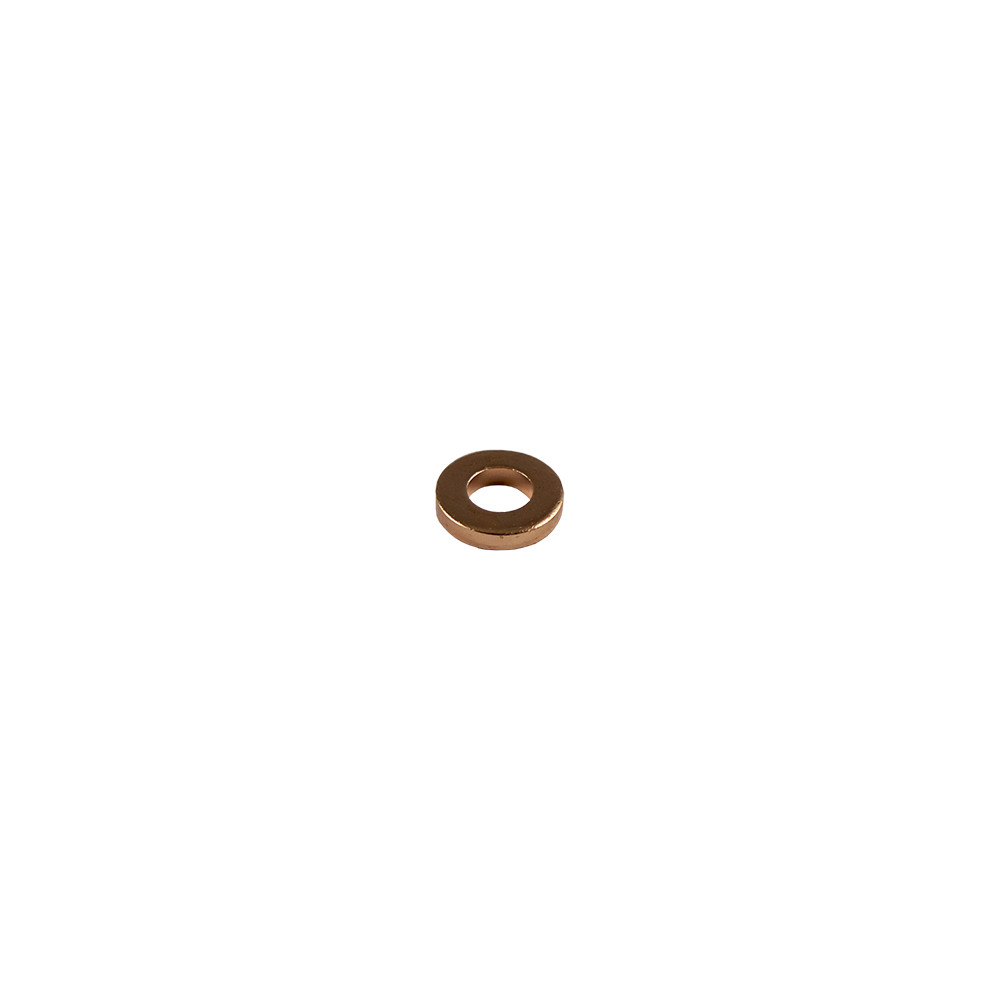 RONDELLE IN RAME PER INIETTORE, 50 PZ.(15,0 X 7,5 X 3,0MM)