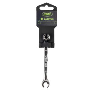 CHIAVE PER DADO CONICO 6X8 MM - CON RIVESTIMENTO A SPECCHIO