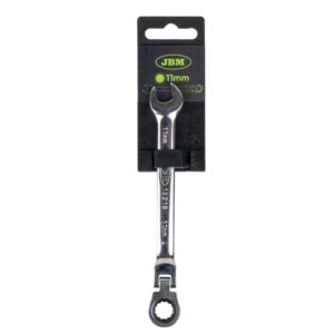 CHIAVE COMBINATA CON TESTA FLESSIBILE 11 MM - CON RIVESTIMENTO A SPECCHIO