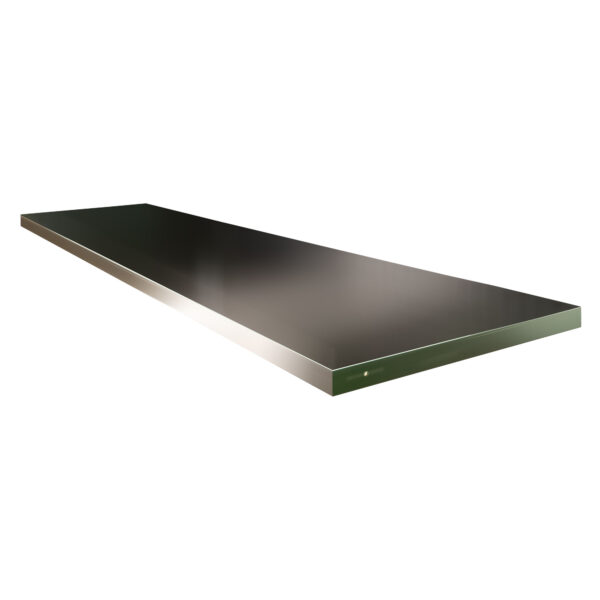 TAVOLA IN ACCIAIO INOX 2040X500MM (RIF.54327)