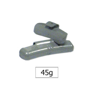 CONTRAPPESO A GRAFFA IN ZINCO 45G CERCHIO FRANCESE
