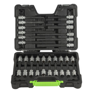 VALIGETTA DI INSERTI PER VITI TORX 32 PEZZI