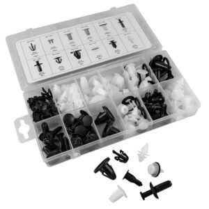 ASSORTIMENTO CLIP DI FISSAGGIO PER MITSUBISHI 134 PEZZI
