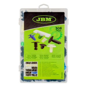 ASSORTIMENTO CLIP DI FISSAGGIO PER FIAT 308 PEZZI
