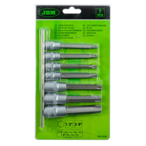 SET DI INSERTI TORX 3/8" - 1/2"