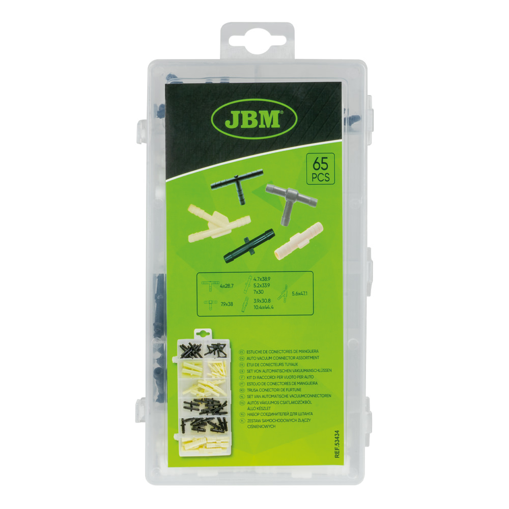 KIT DI 65 RACCORDI PER VUOTO PER AUTO